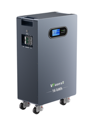 【🚚LTL】VPauexii | 51.2V 314AH Lithium Battery 16kWh | Aerosol Fire Protection  | Bluetooth & WiFi & LCD | 200A BMS